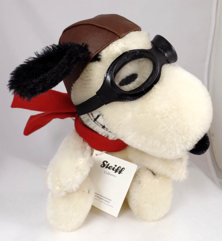 Steiff Snoopy Flying Ace Ean Japan