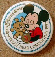 1992 WDW Convention Button 