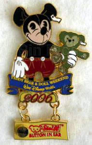 2006 WDW Convention Exclusive Steiff Pin 
