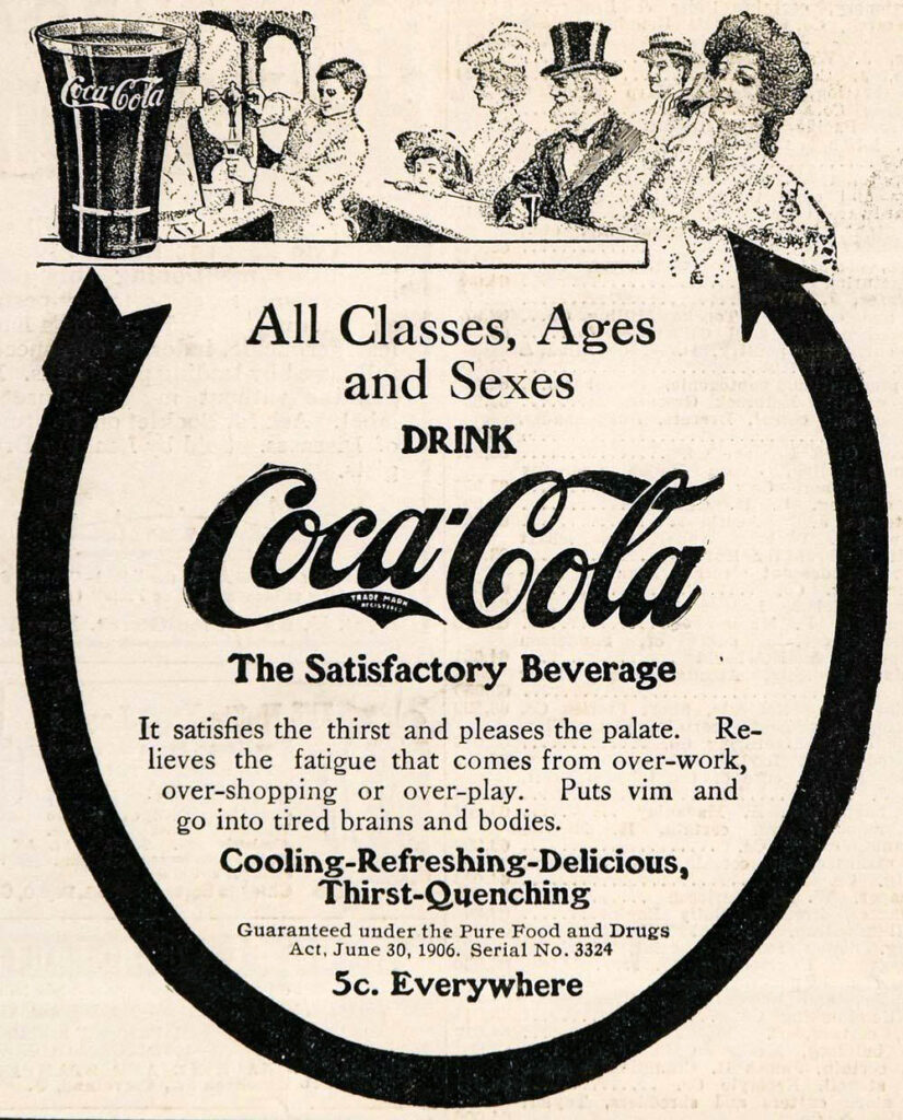 1907 Coca-Cola Advertisement