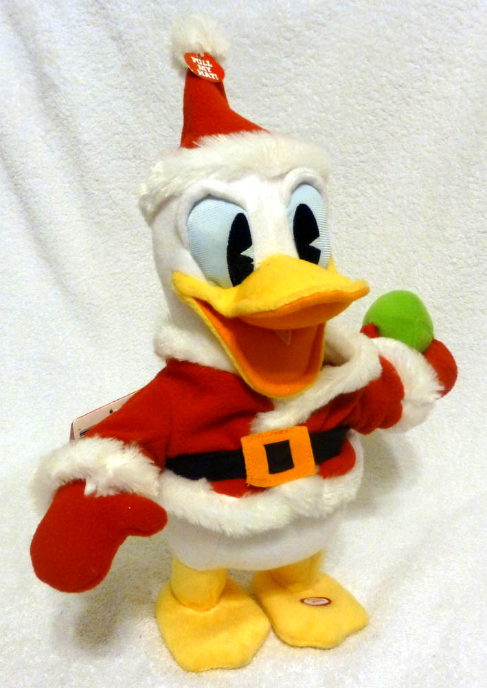 2012 Pull My Hat Donald Duck Techno Plush