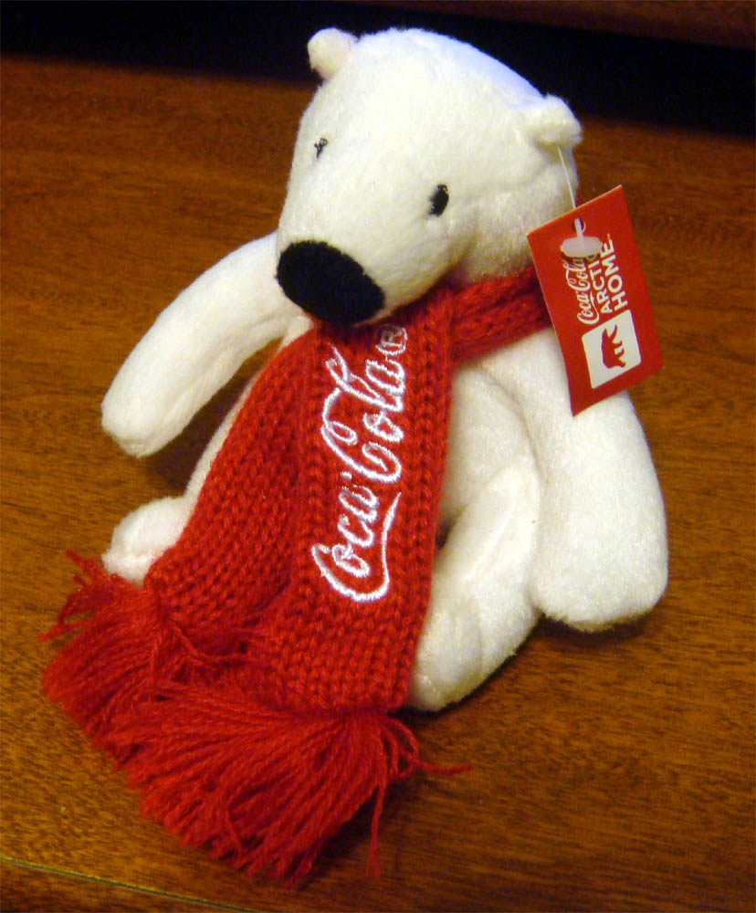 2011 Coca-Cola Artic Home 4″ Promotional Bear