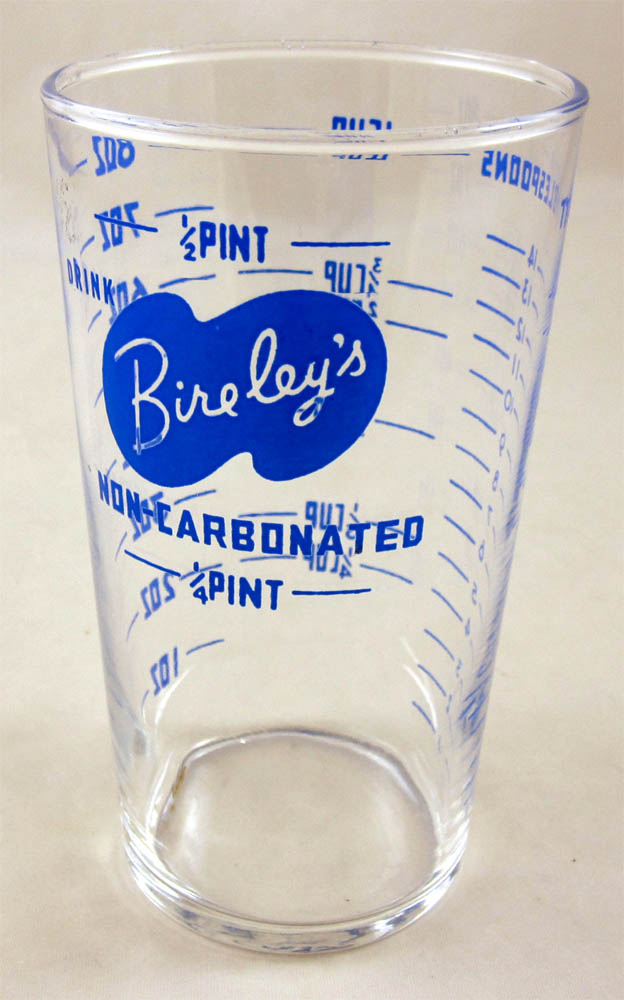 Bireley’s Syrup Line Glass