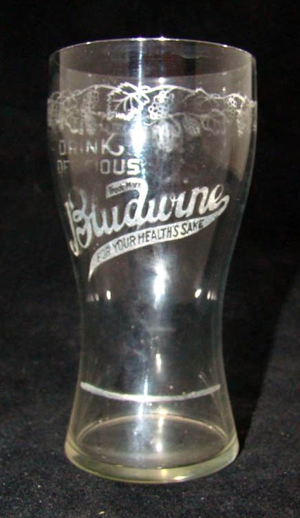 Bludwine Syrup Line Glass