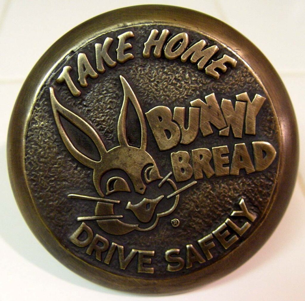 Bunny Bread Crosswalk Marker