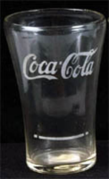 Coca-Cola Syrup Line Glass Modified Flare – Solid Syrup Line W/Short Outer Lines