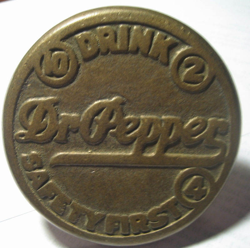 Dr. Pepper Crosswalk Marker
