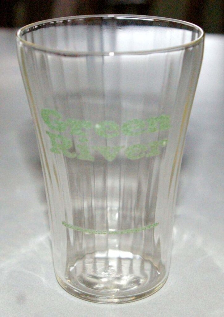 Green River Syrup Line Glass – Fluted