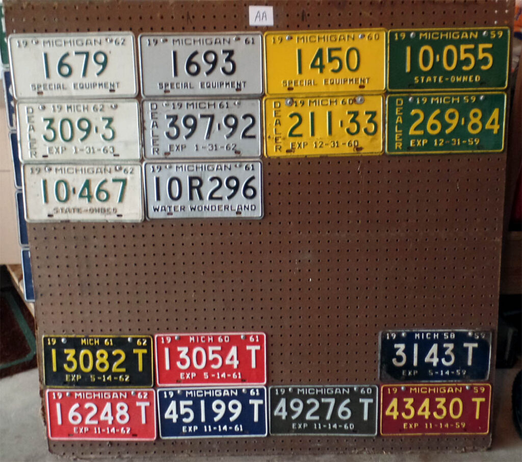 License Plates Group Aa