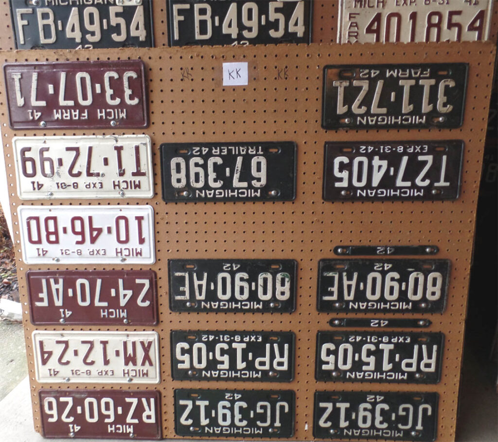 License Plates Group Kk