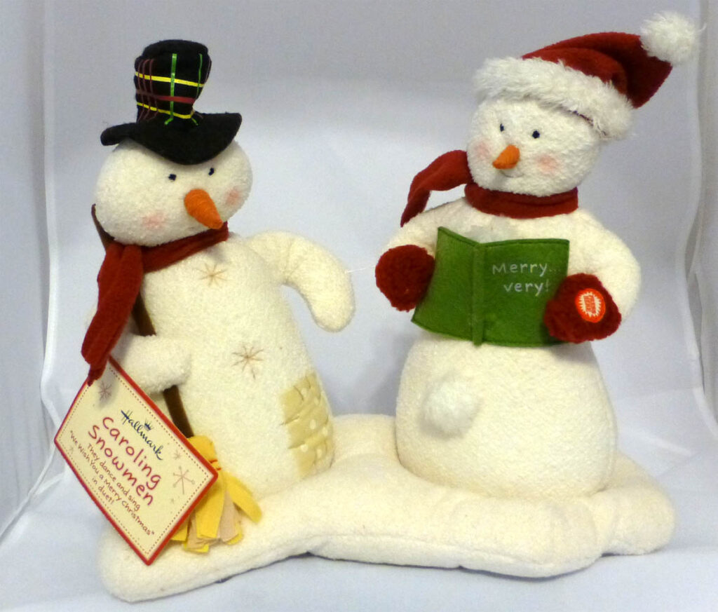 2003 Hallmark Jingle Pals Caroling Snowmen