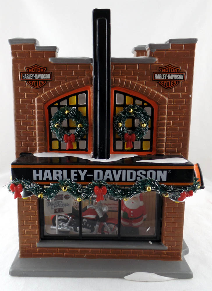 Dept 56 Harley Davidson Snow Village