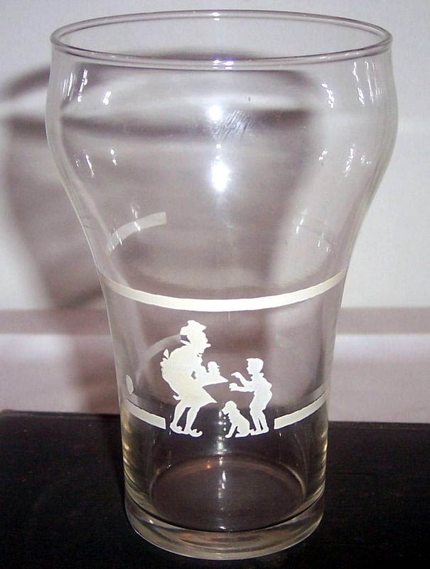 Howard Johnson’s Pie Man Soda Glass