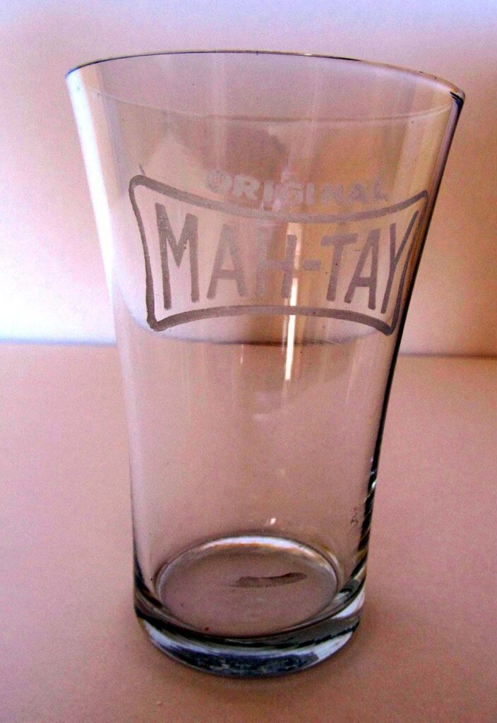 Original MAH-TAY Syrup Line Glass