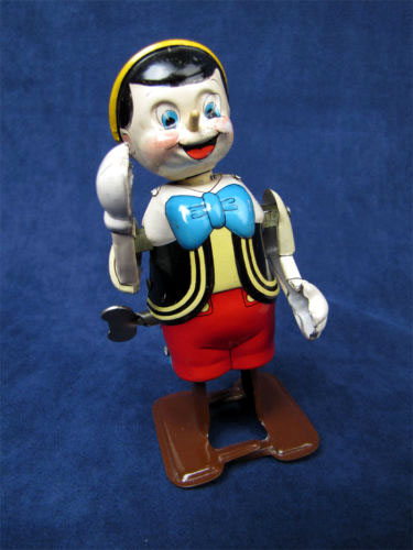 Marx Windup Tin Walking Pinocchio