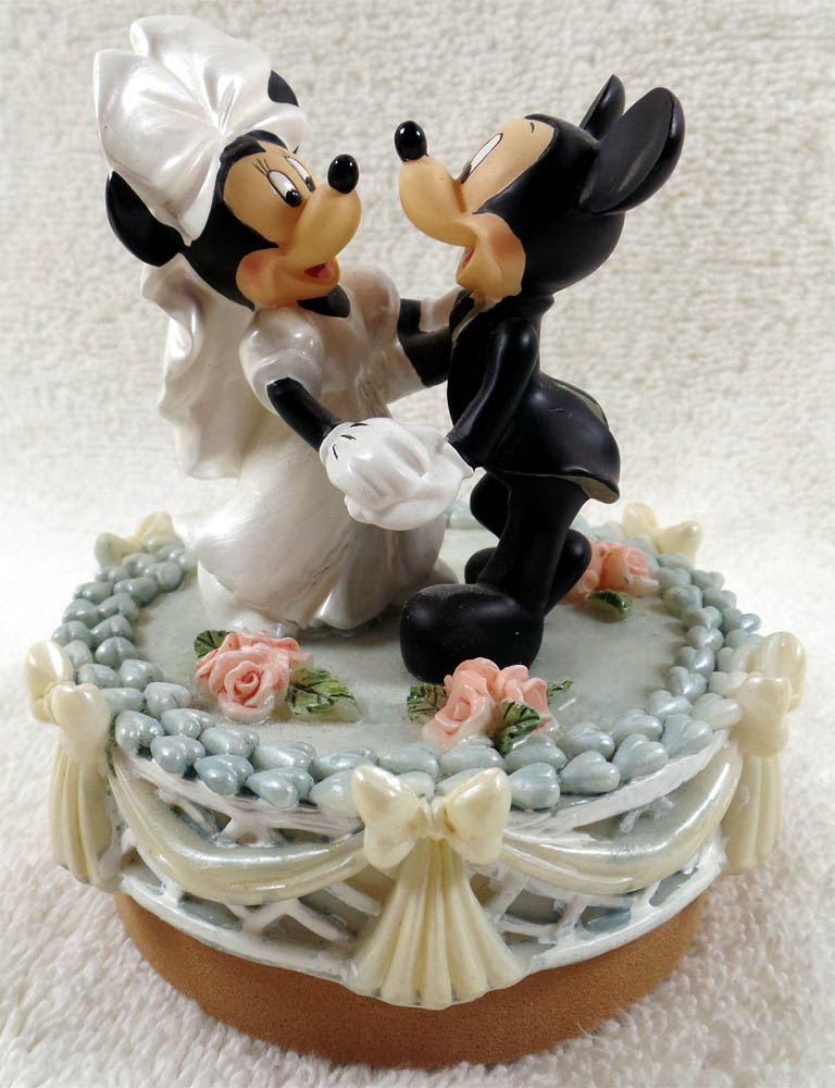 Mickey Minnie Wedding Cake Topper