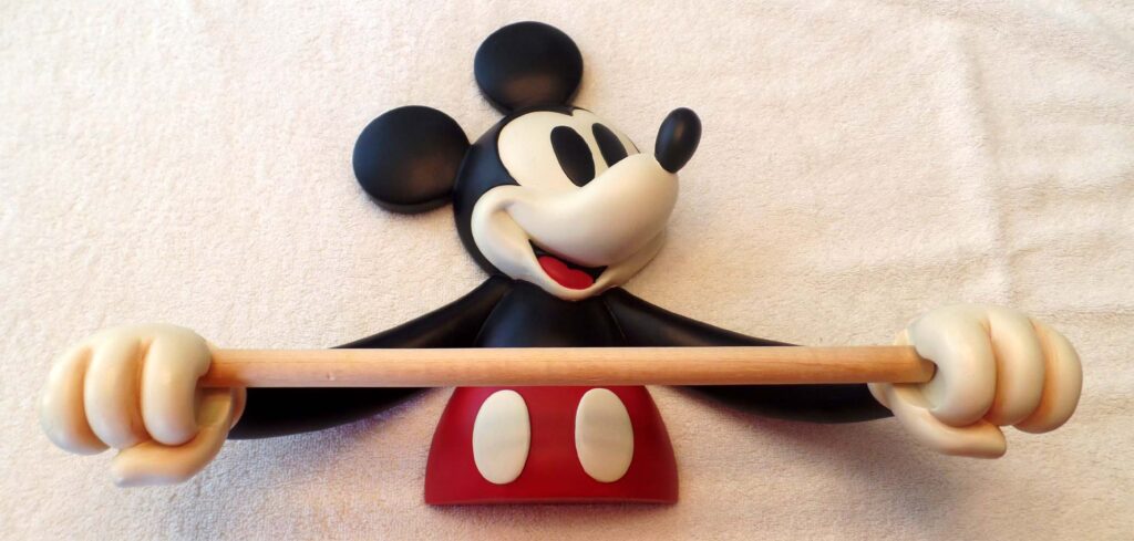 Mickey Paper Towel Holder