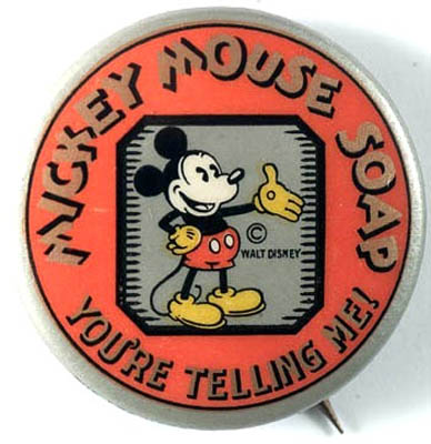 Mickey Mouse Soap - 1930's