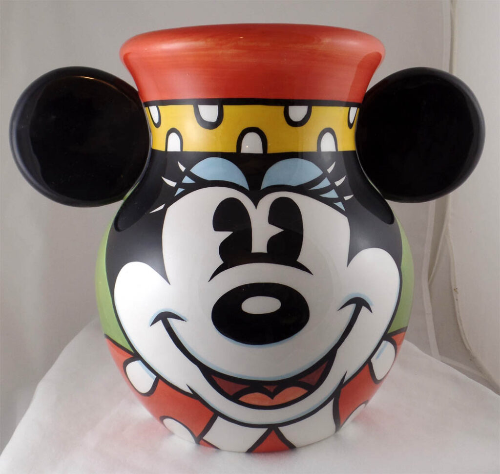 Vintage Disney Minnie Mouse Vase