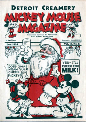 Mickey Mouse Dairy Promotion Magazine