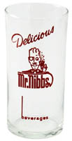 Mr. Nibbs Syrup Line Glass