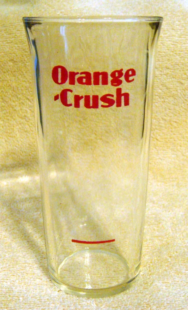 Orange Crush Syrup Line Glass – Variation 3
