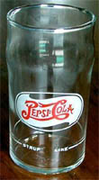 Pepsi-Cola Syrup Line Glass Standard Script – Low Decal