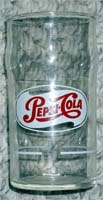 Pepsi-Cola Syrup Line Glass Single Dot – Low Decal – No Script