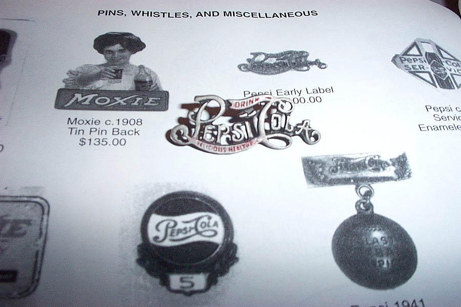 Pepsi-Cola Drivers Hat Pin