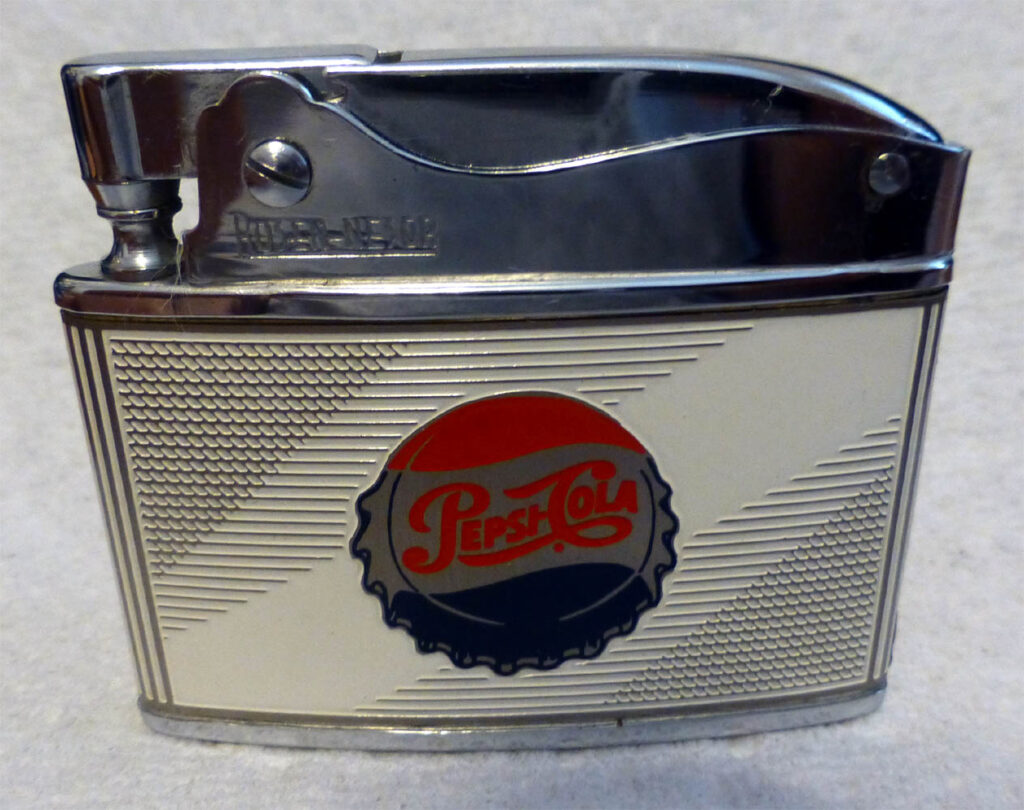 Pepsi-Cola Single Dot Rosen-Nesor Lighter