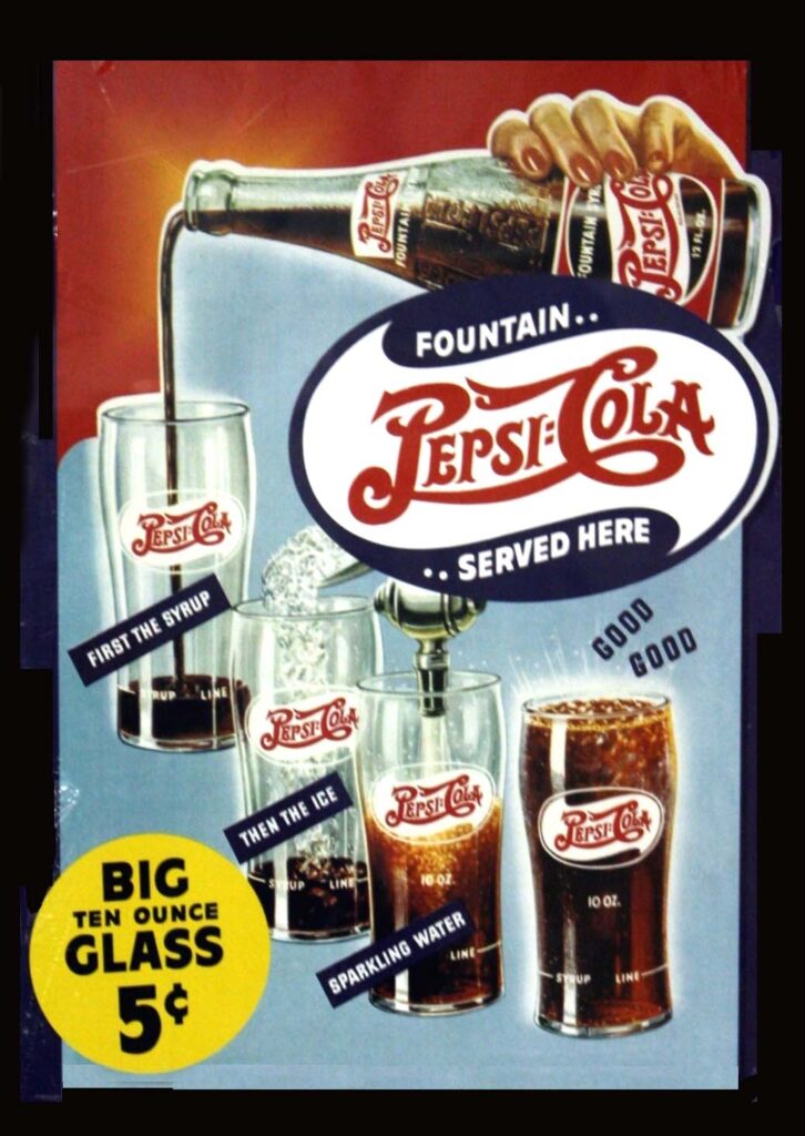 Pepsi Cola Sign
