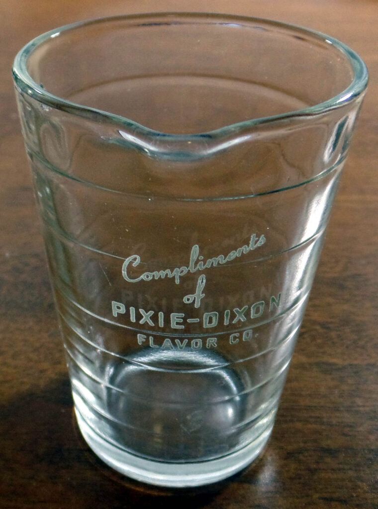 Pixie Dixon Flavor Measuring Glass