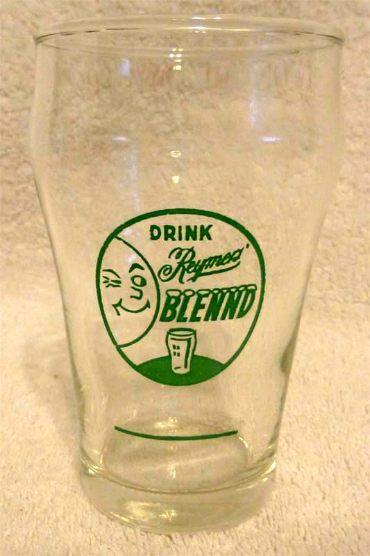 Reymers Blennd Syrup Line Glass – Bell – Green Printing