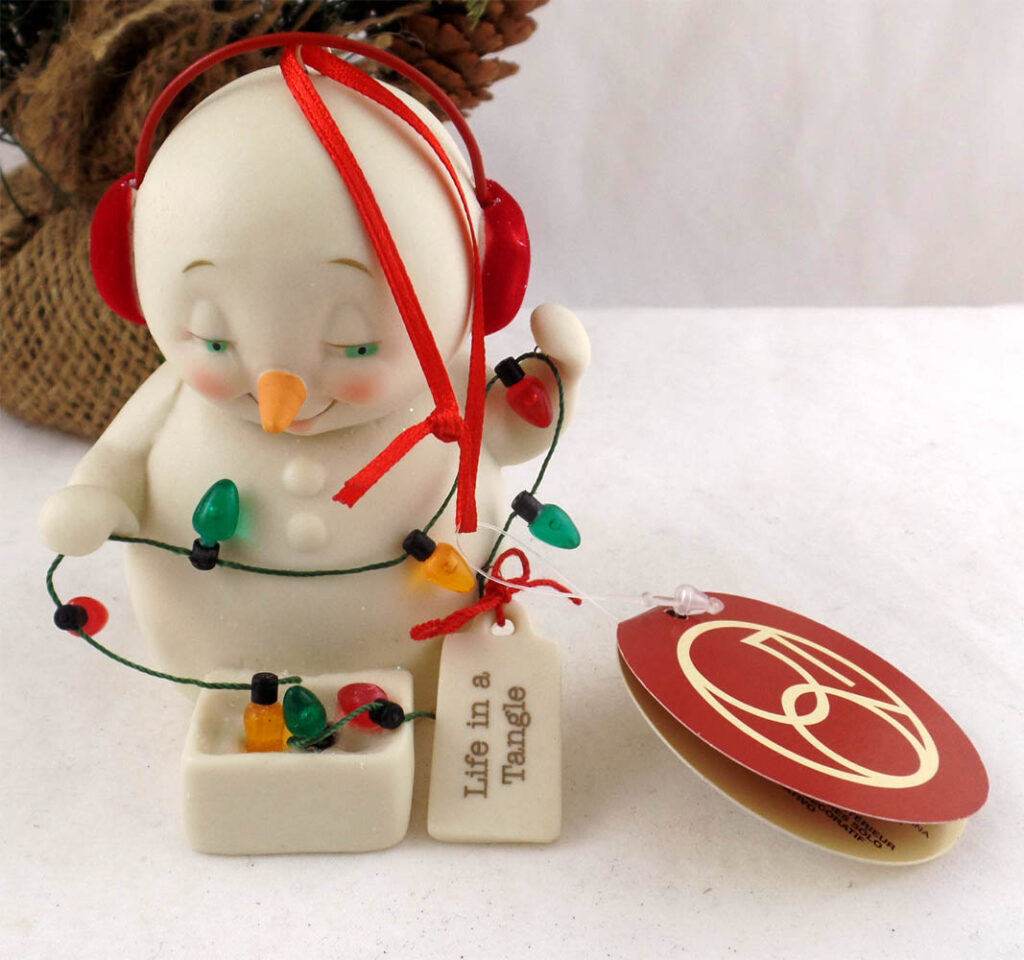 Dept 56 Snowpinion – Life In A Tangle Ornament