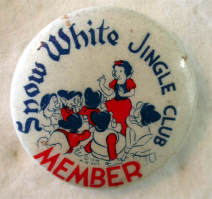 Snow White Jingle Club - 1938