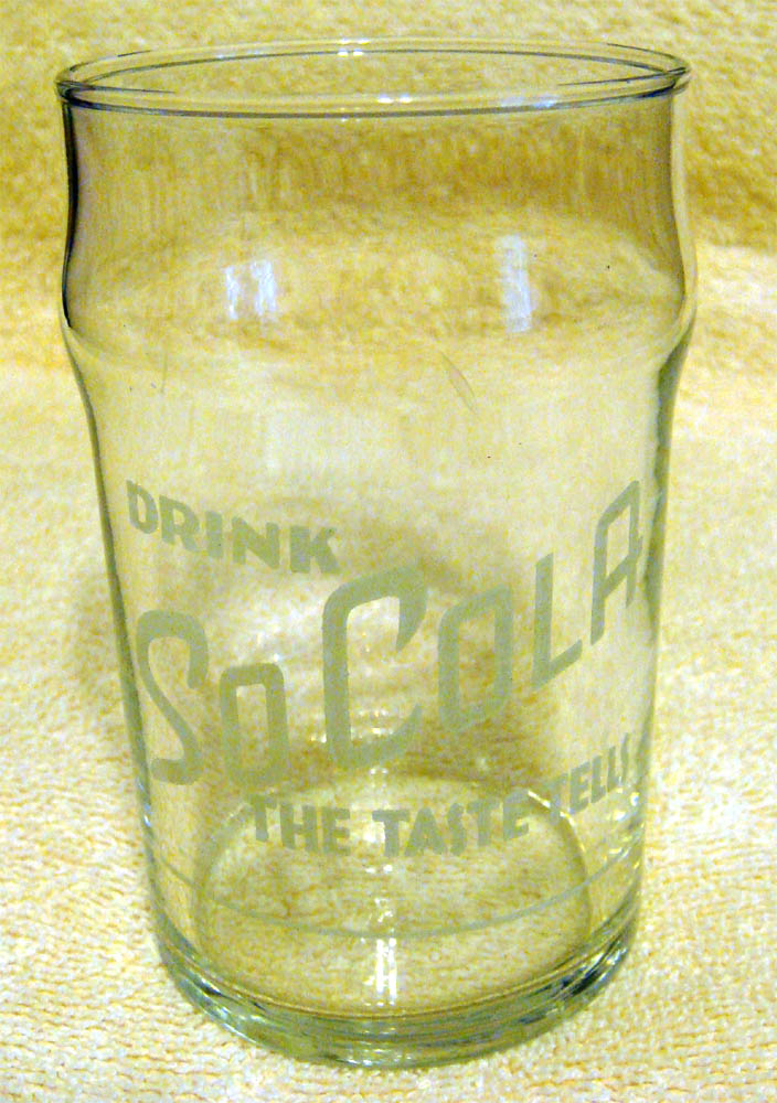 So Cola Syrup Line Glass
