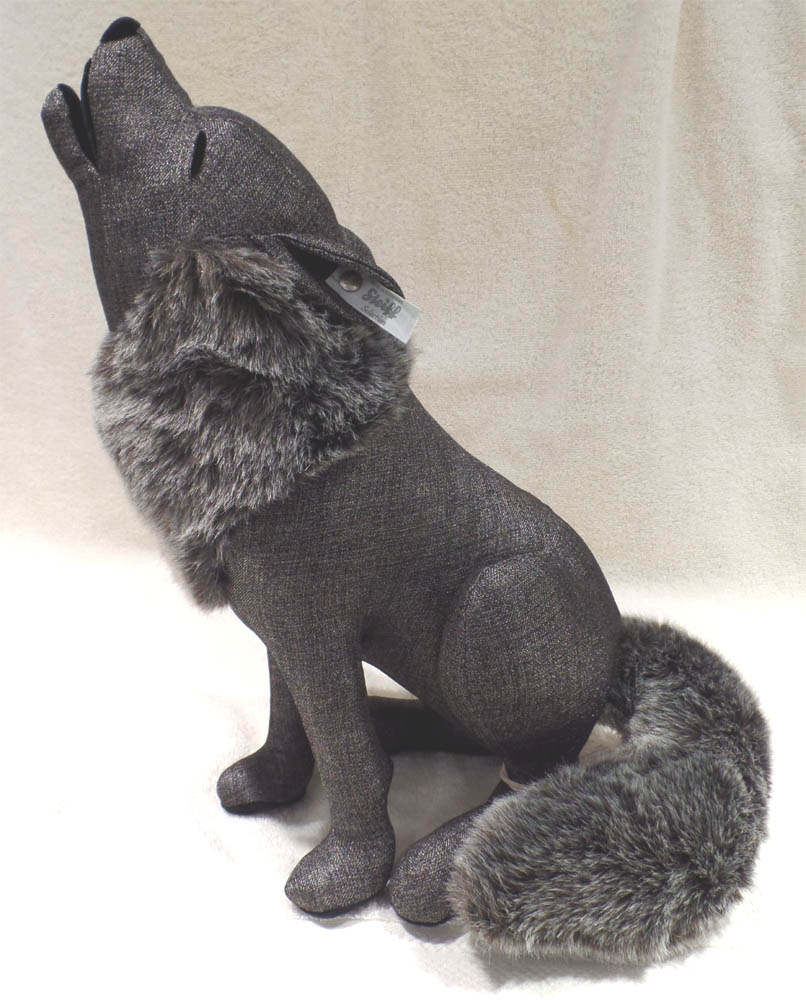 Enchanted Forest Wool Graphite Wolf